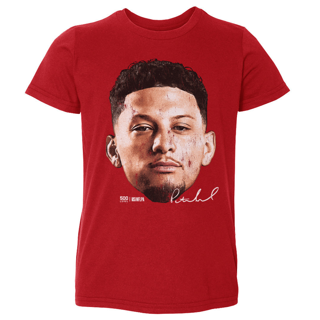 Patrick Mahomes Kansas City Vintage Head WHT