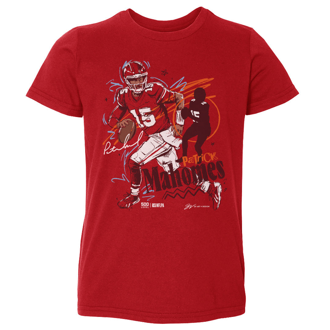 Patrick Mahomes Kansas City Scribble WHT