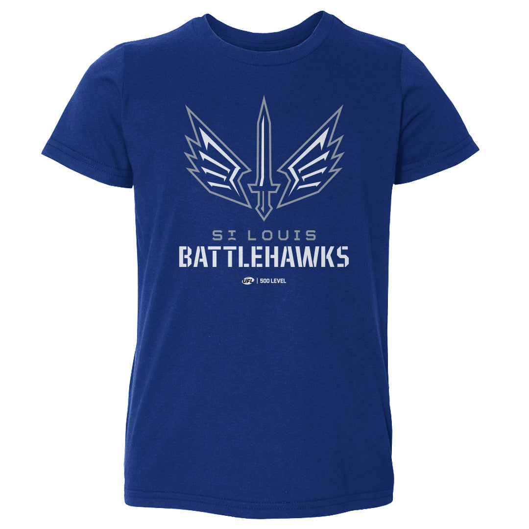 St. Louis Battlehawks Primary Logo WHT