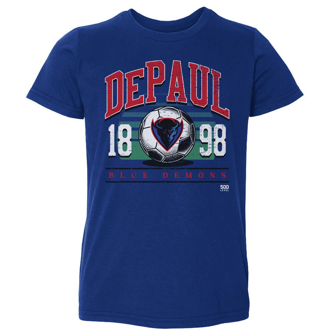 DePaul Blue Demons University Soccer WHT