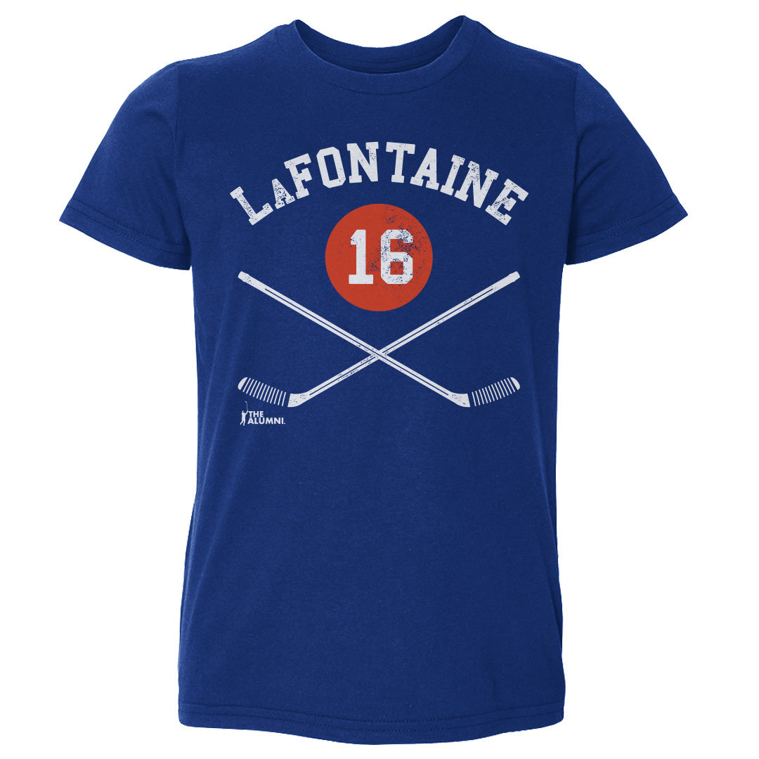 Pat LaFontaine New York I 16 Sticks WHT