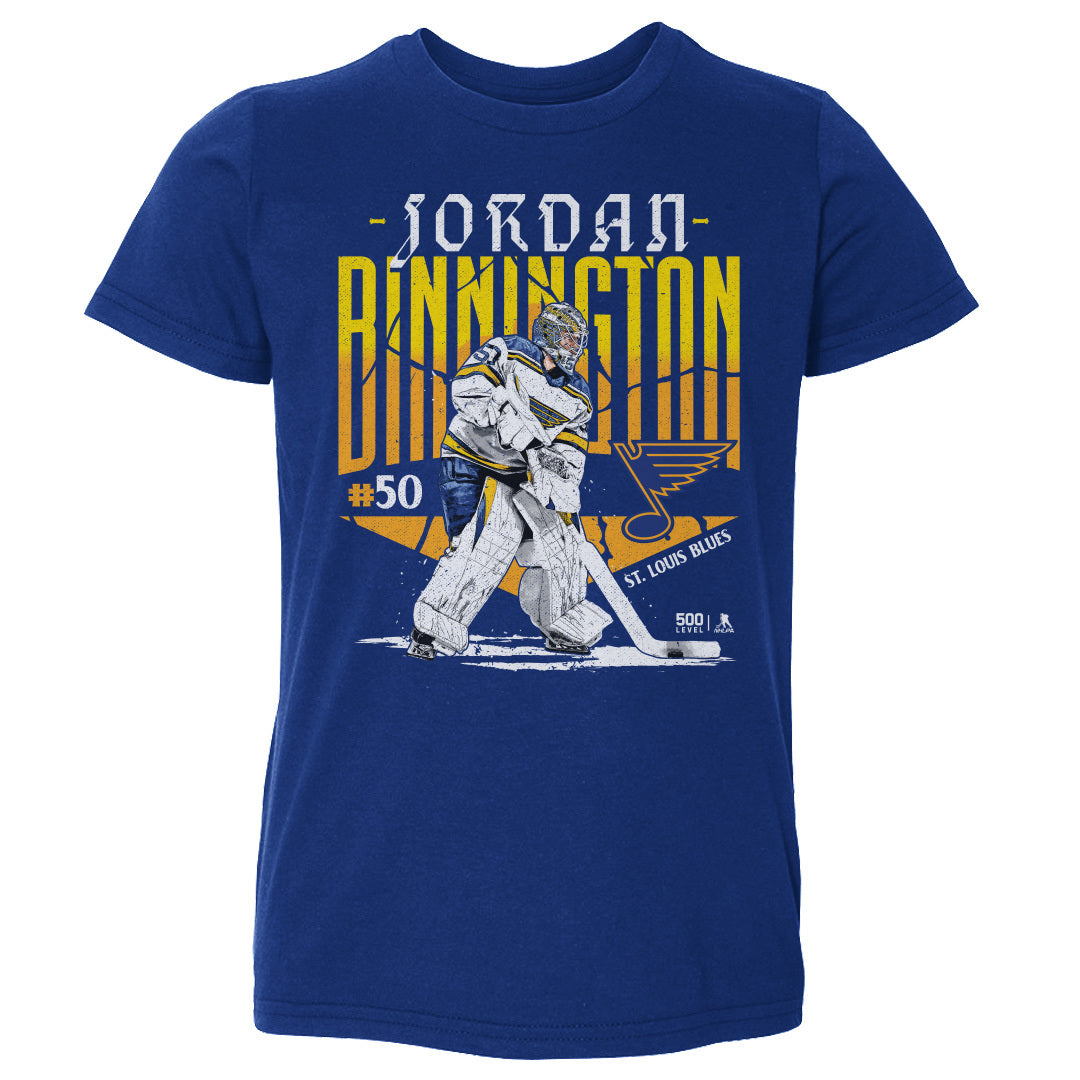 Jordan Binnington St. Louis Blues Player Name WHT