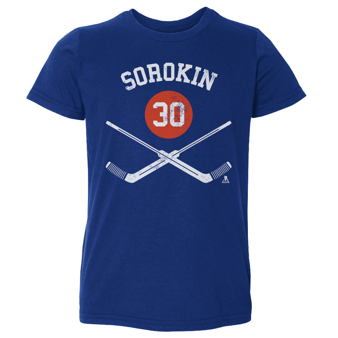 Ilya Sorokin New York I Goalie Sticks WHT