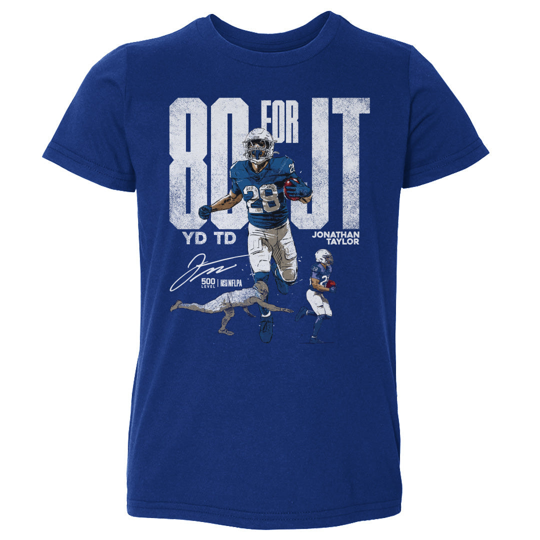 Jonathan Taylor Indianapolis 80 For JT WHT