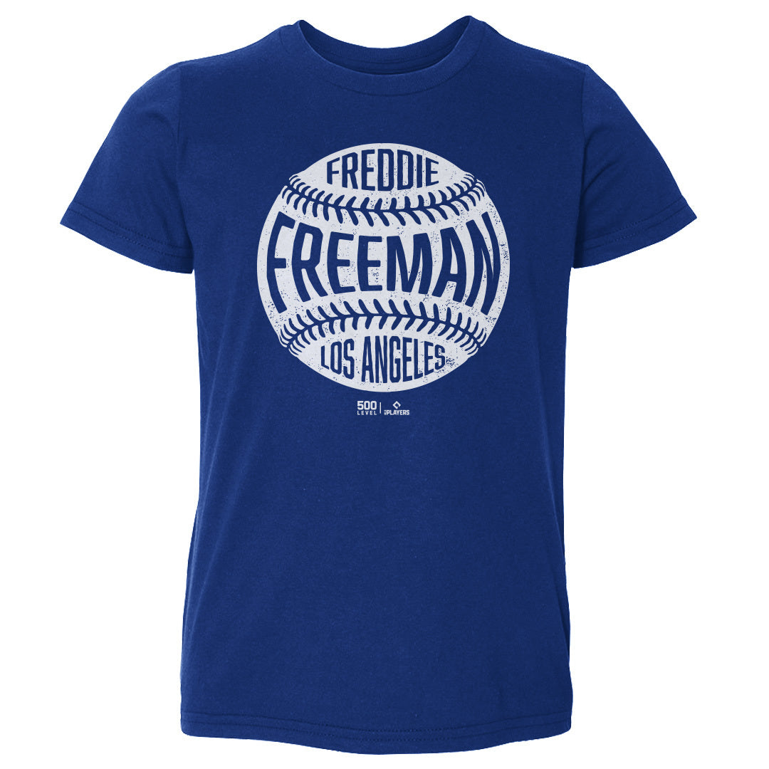 Freddie Freeman Los Angeles D Vintage Baseball WHT