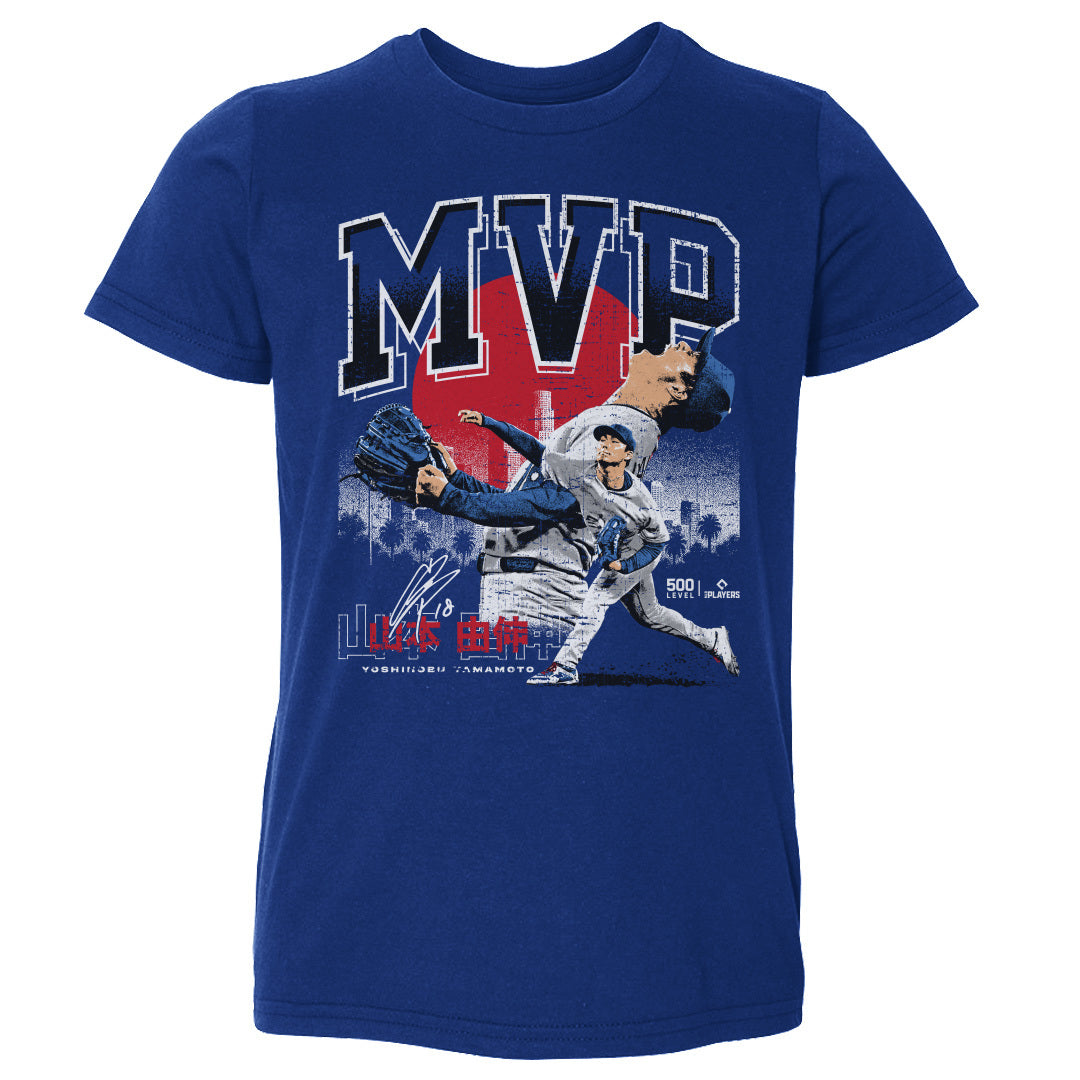 Yoshinobu Yamamoto Los Angeles D 2025 Championship MVP WHT