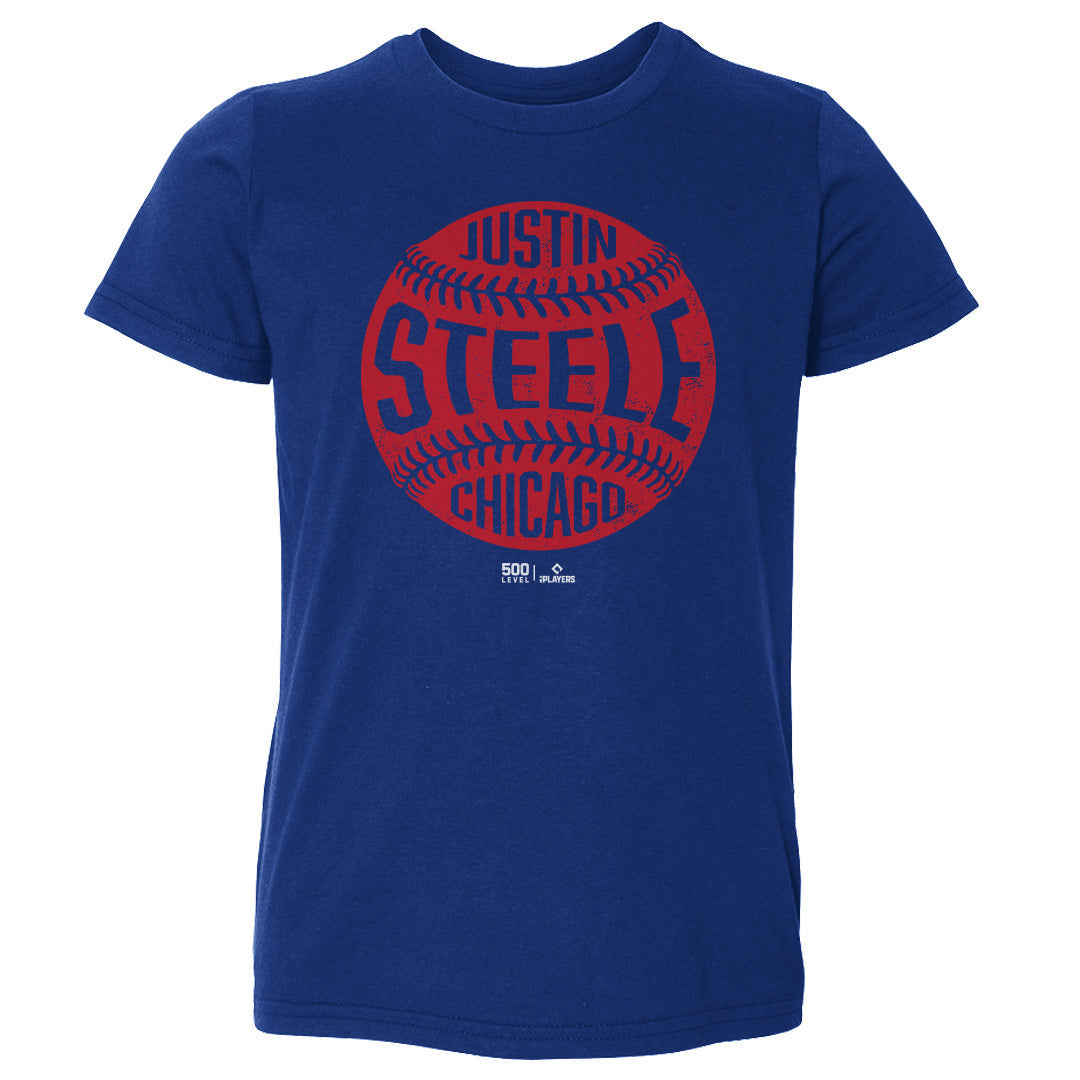 Justin Steele Chicago C Vintage Baseball WHT
