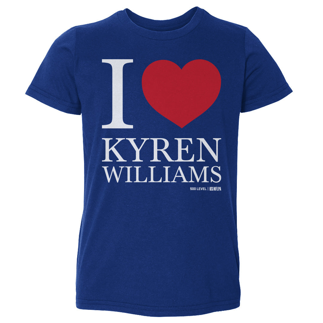 Kyren Williams Los Angeles R I Love WHT