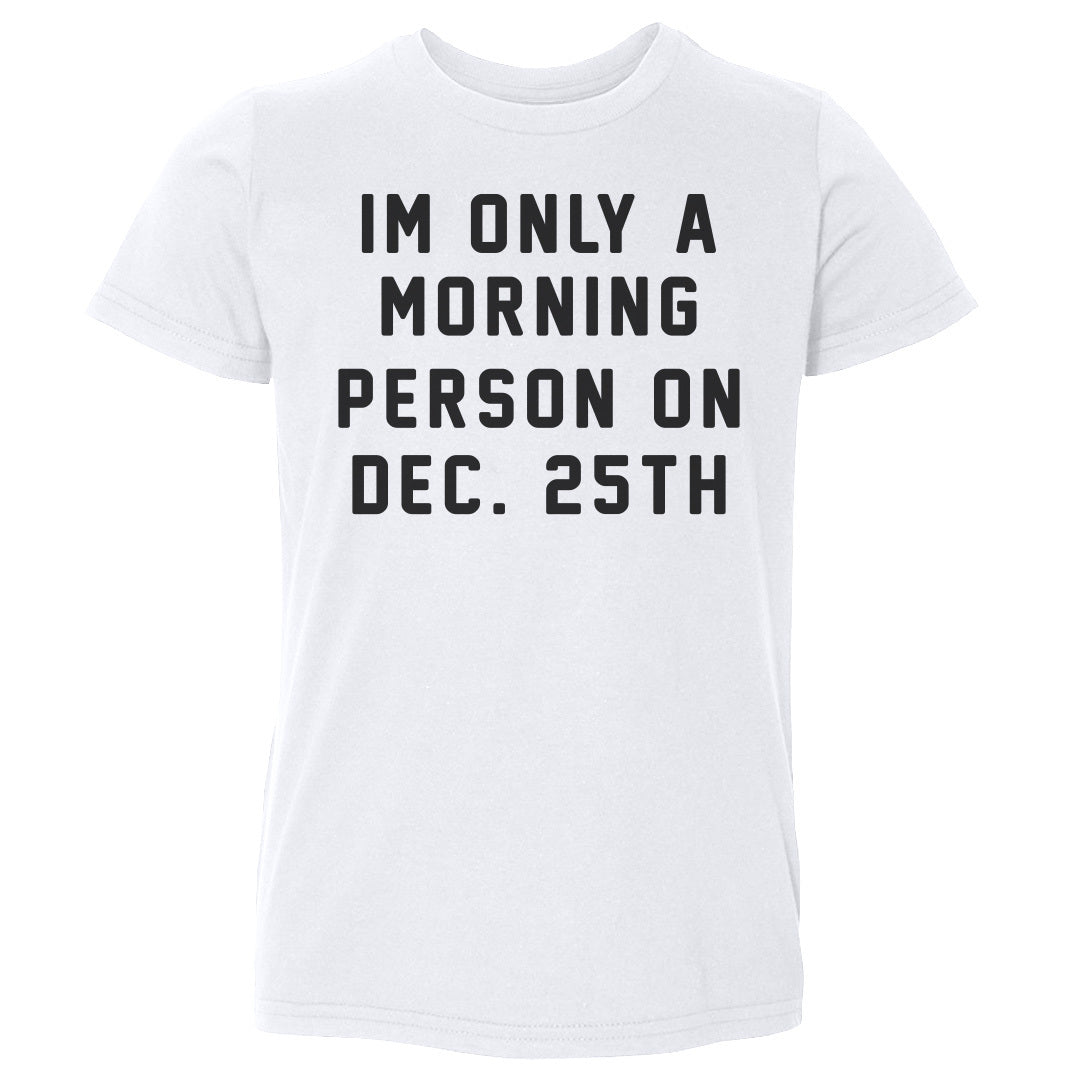 Christmas Morning Person On Christmas