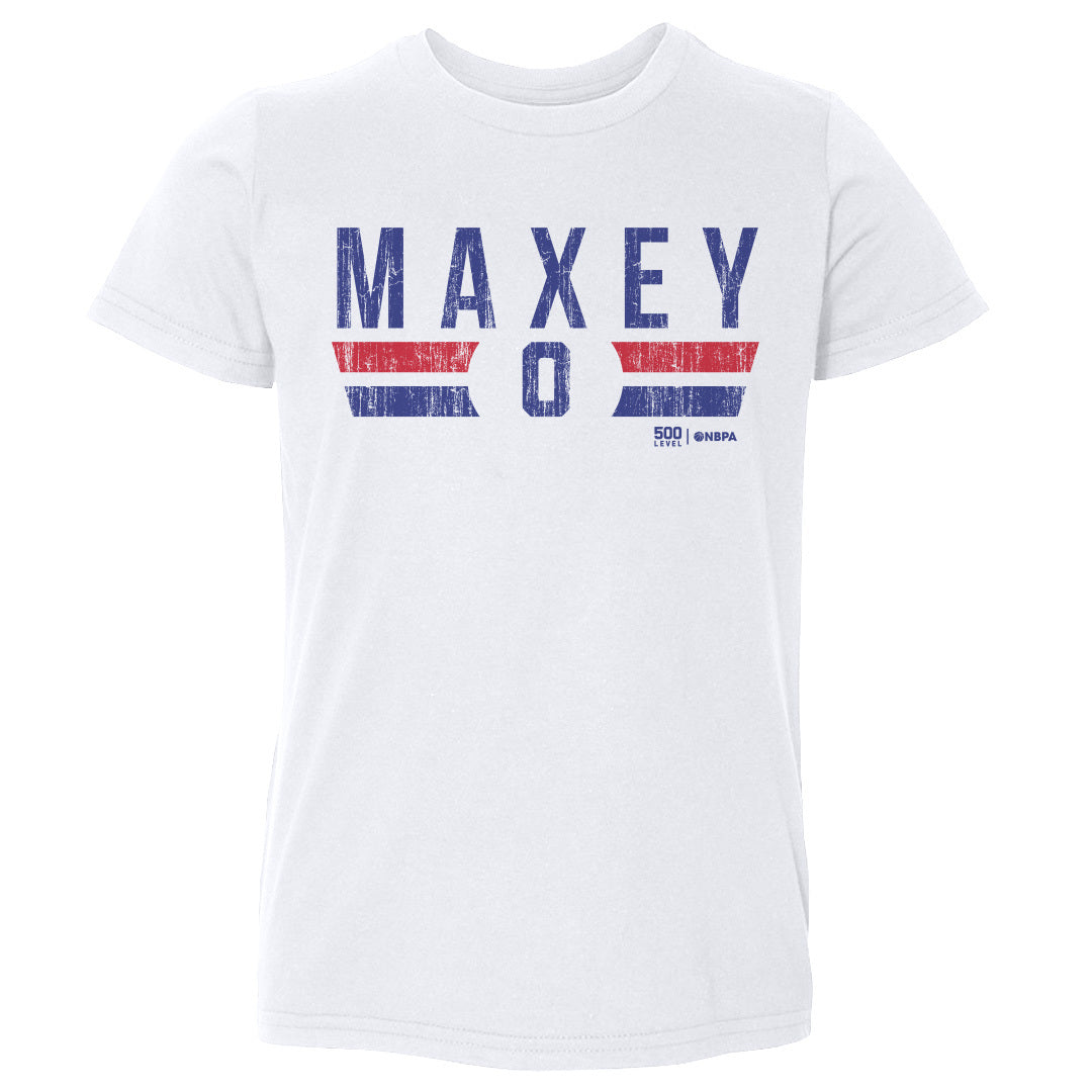 Tyrese Maxey Philadelphia 76ers Font