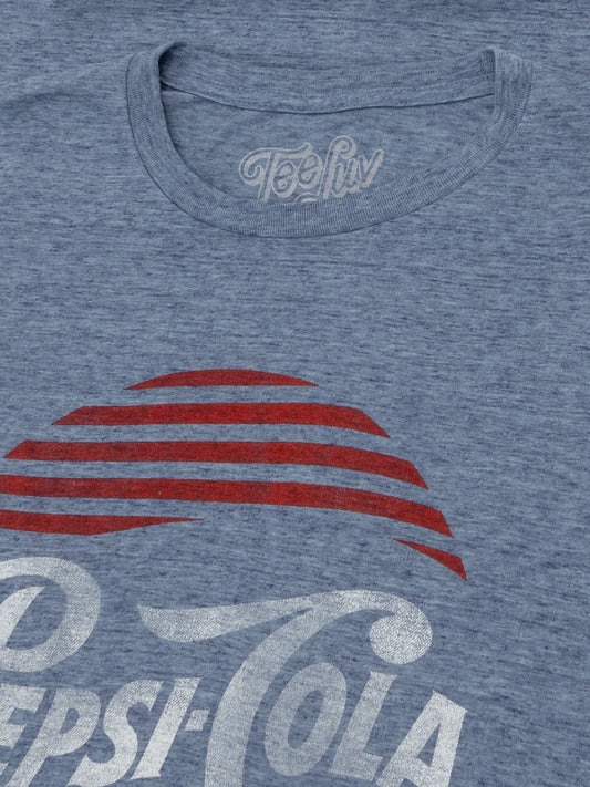 Patriotic Pepsi Cola Mens T Shirt Blue