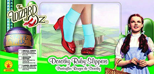 Dorothy Adult Ruby Slippers Costume Shoes