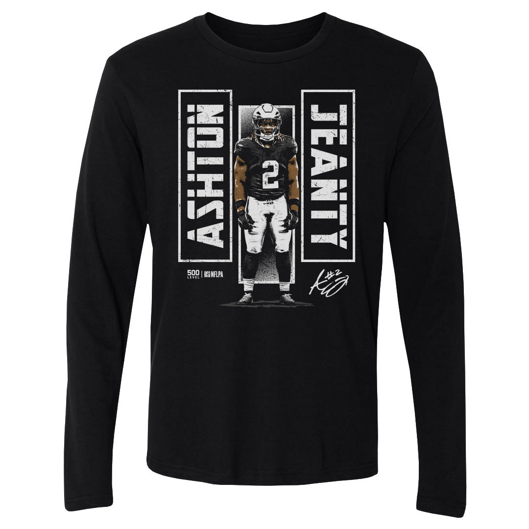 Ashton Jeanty Las Vegas Signature Stance WHT