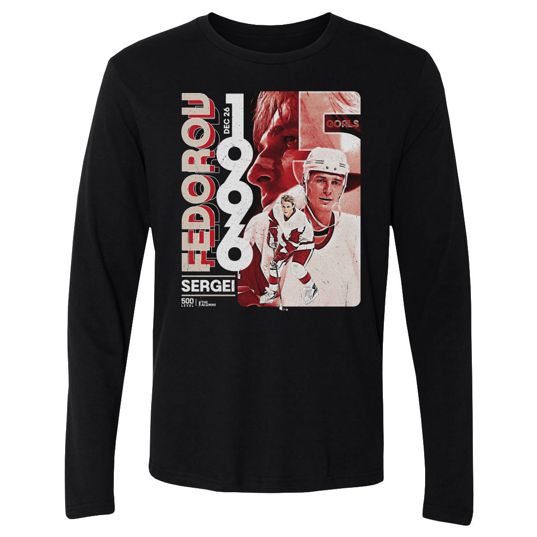 Sergei Fedorov Detroit 5 Goal Game 1996 WHT