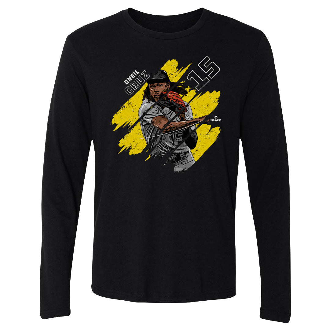 Oneil Cruz Pittsburgh Stripes WHT