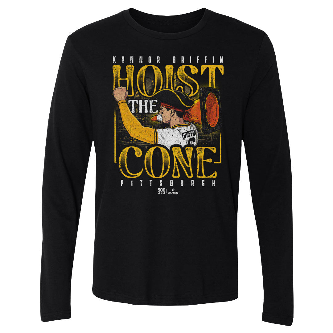 Konnor Griffin Pittsburgh Hoist The Cone WHT
