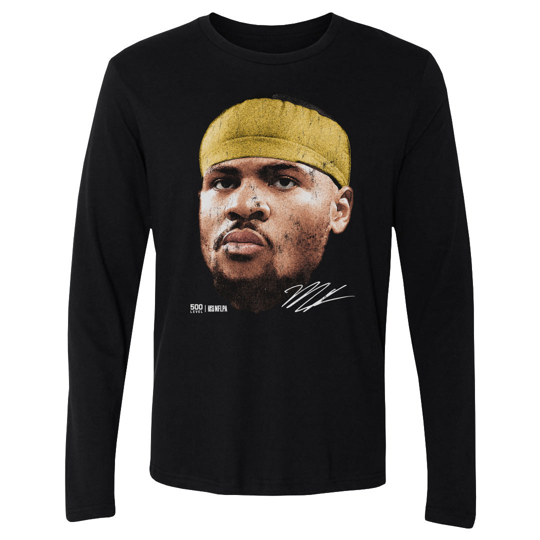 Micah Parsons Green Bay Vintage Head WHT