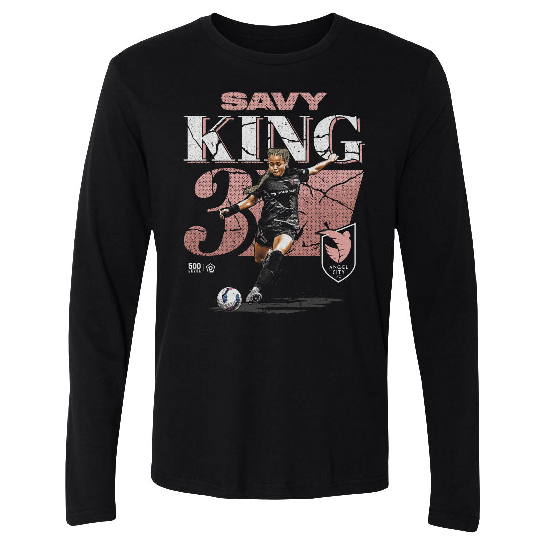 Savy King Angel City FC Cracked Number WHT