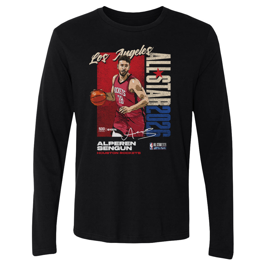 Alperen Sengun Houston Rockets 2026 NBA All-Star Vertical WHT