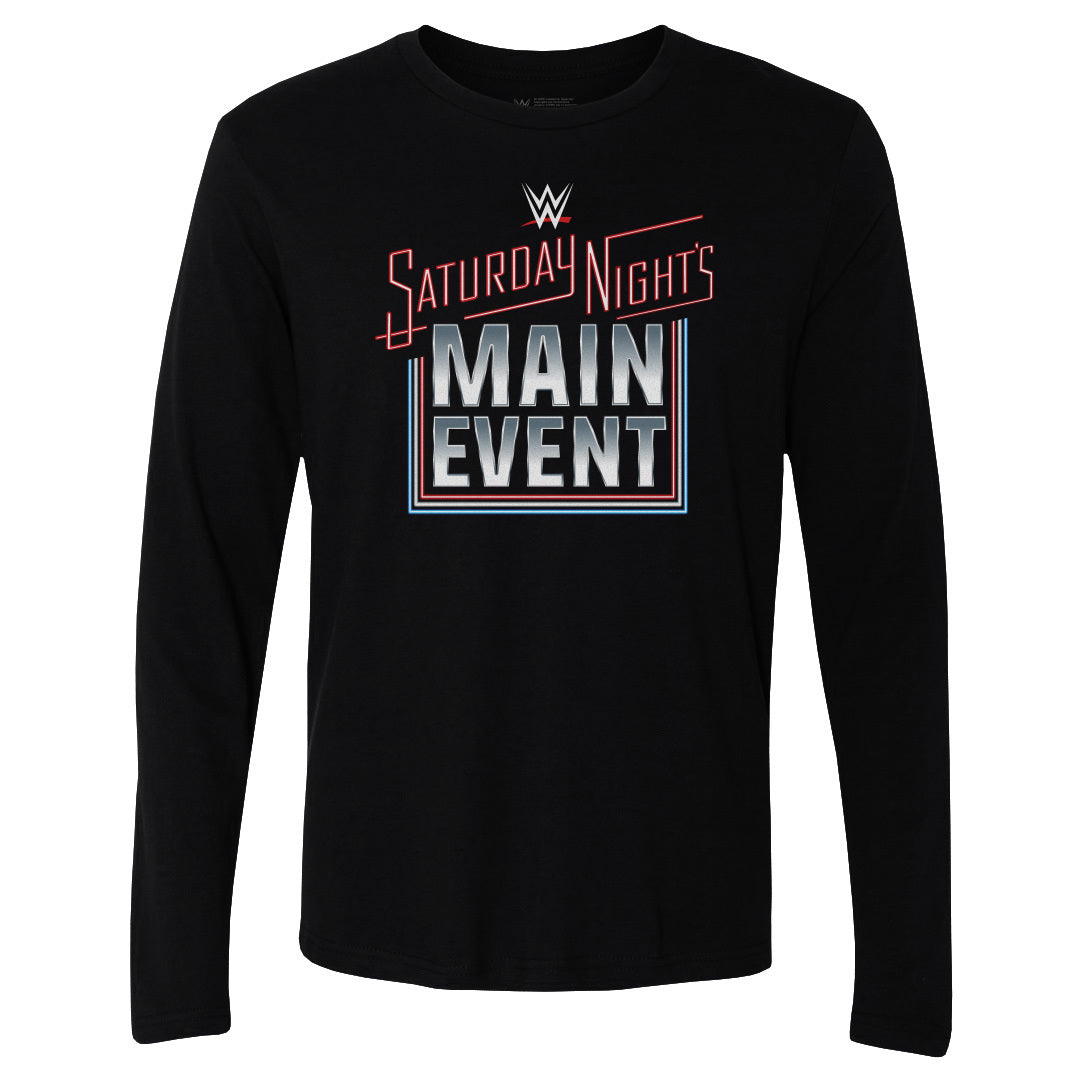 WWE Saturday Night's Main Event 2024 Logo WHT