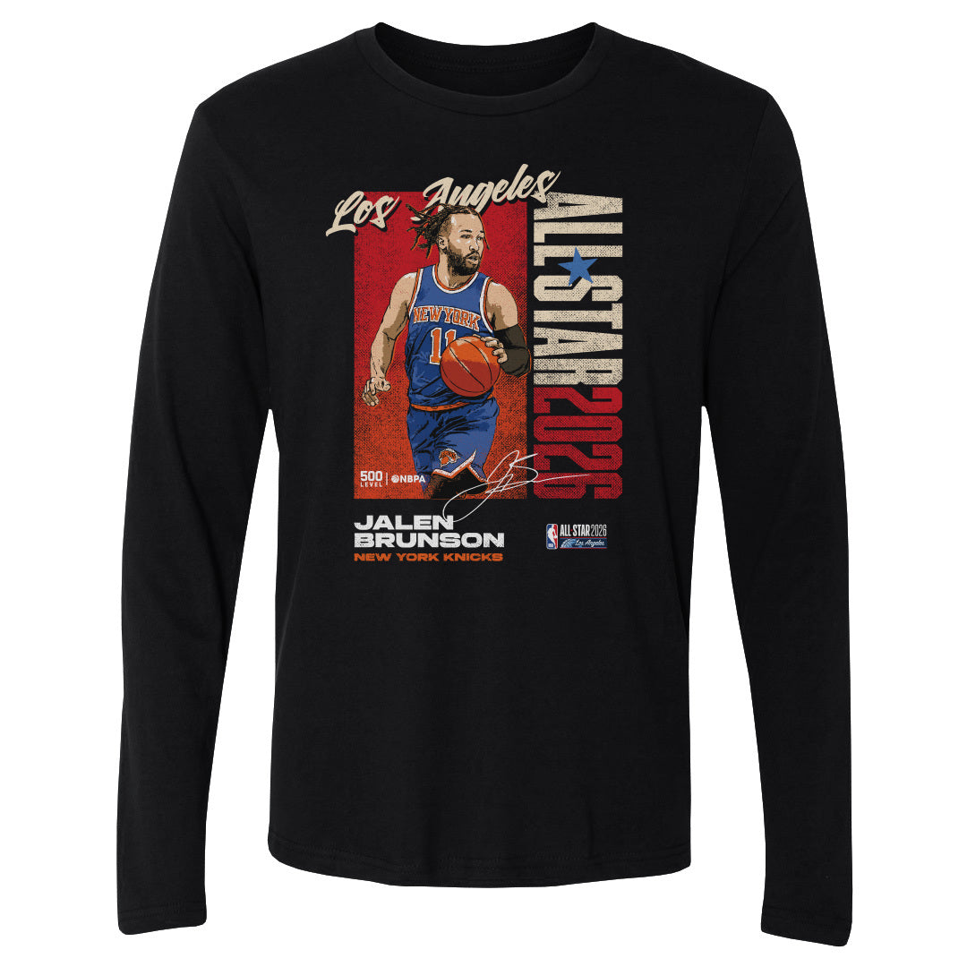 Jalen Brunson New York Knicks 2026 NBA All-Star Vertical WHT