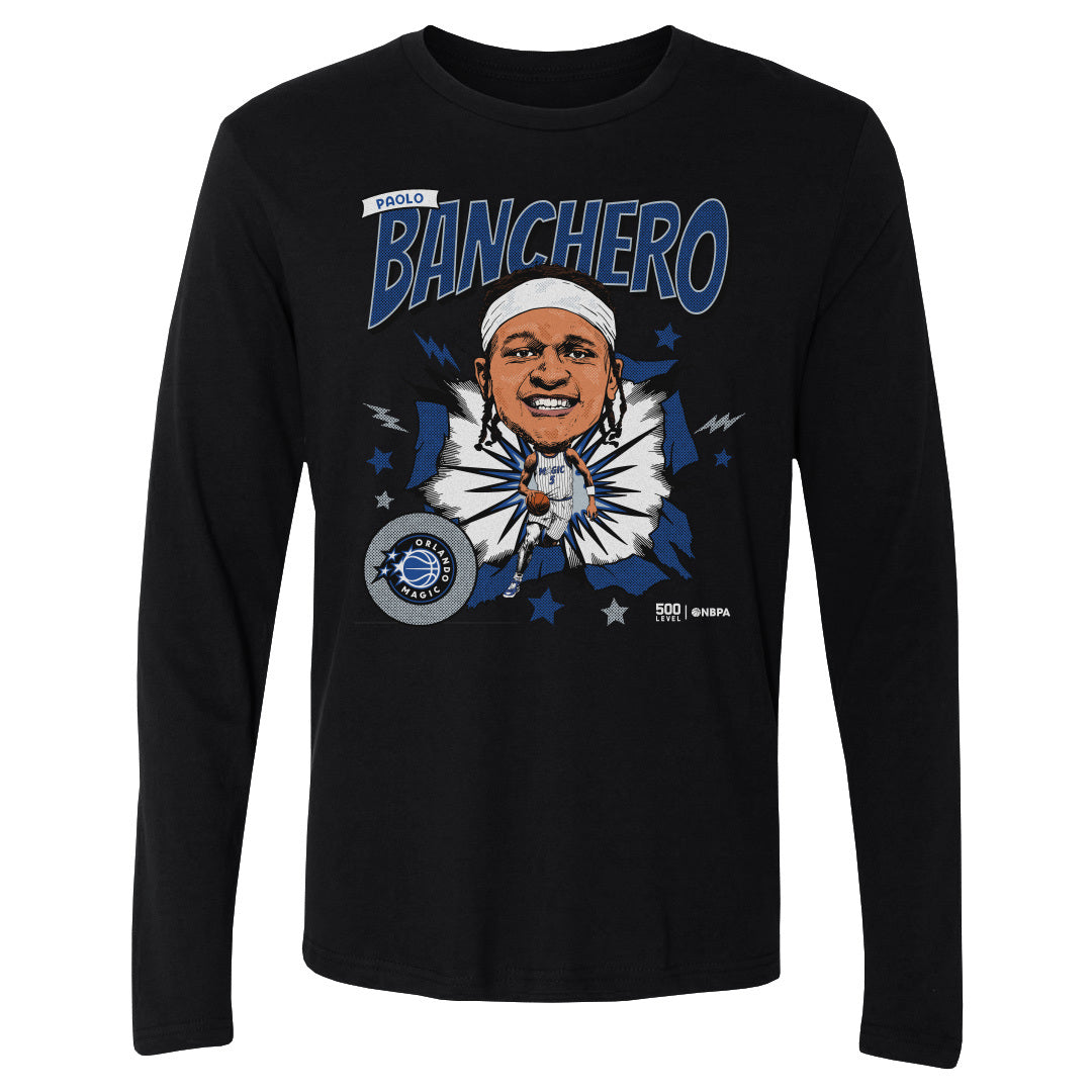 Paolo Banchero Orlando Magic Caricature WHT