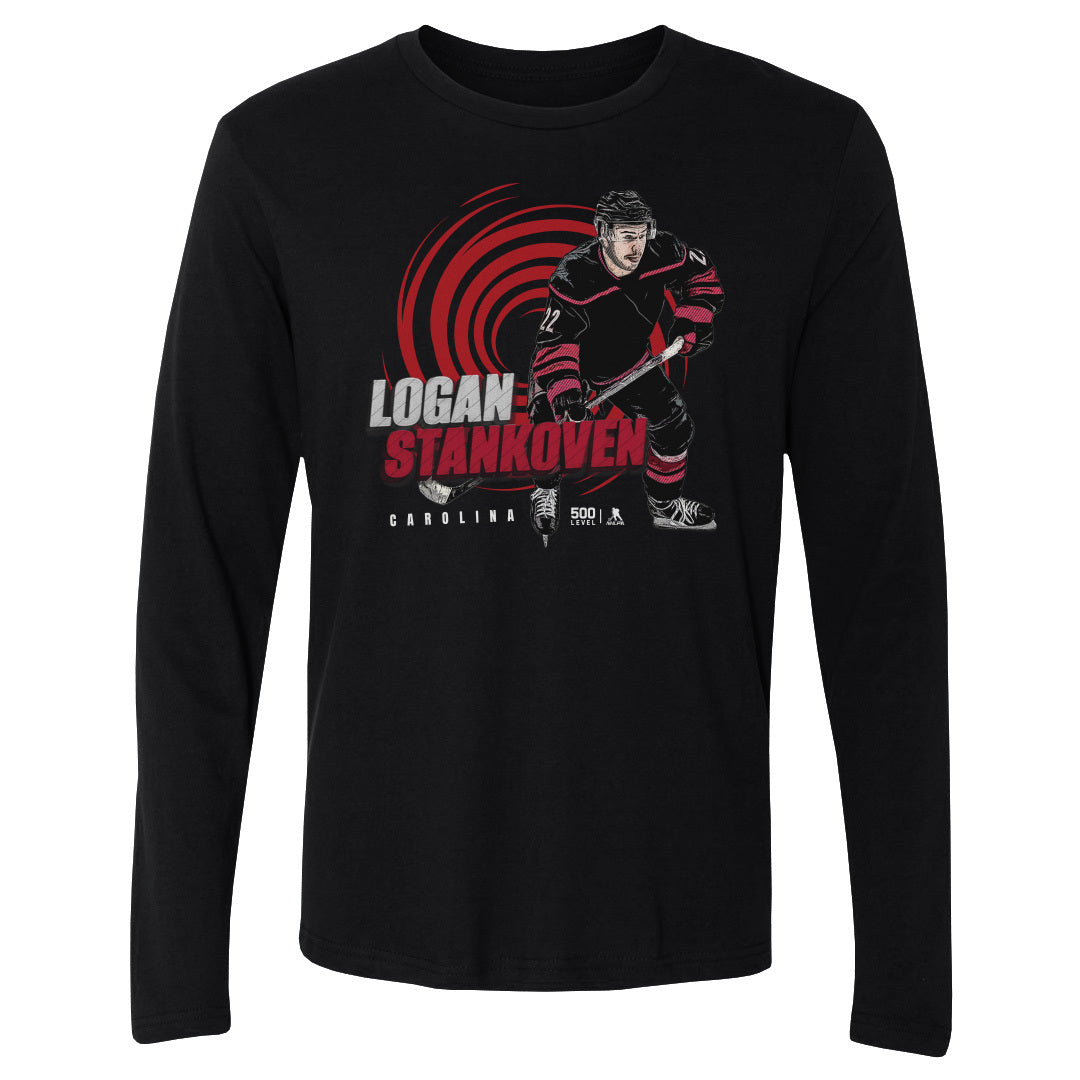 Logan Stankoven Carolina Player WHT
