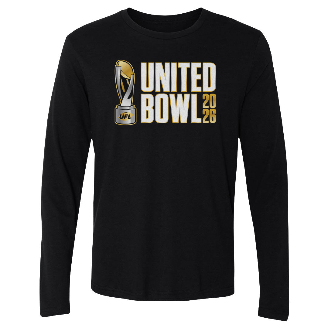 UFL 2026 United Bowl Primary Logo WHT