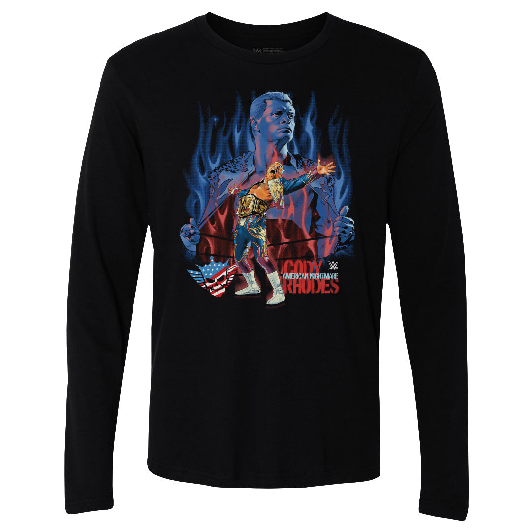 Cody Rhodes Flames WHT
