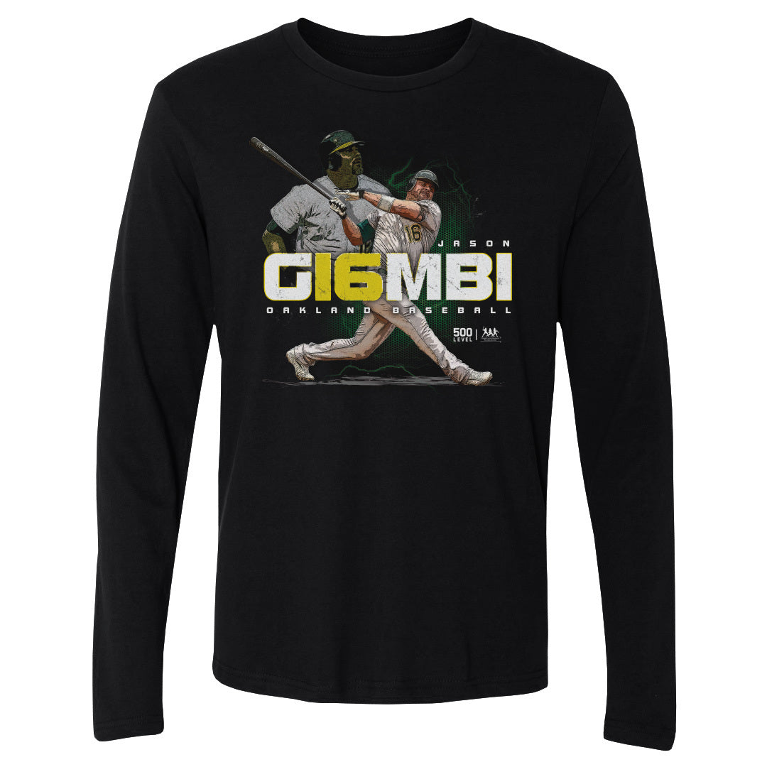 Jason Giambi Oakland Player Number WHT