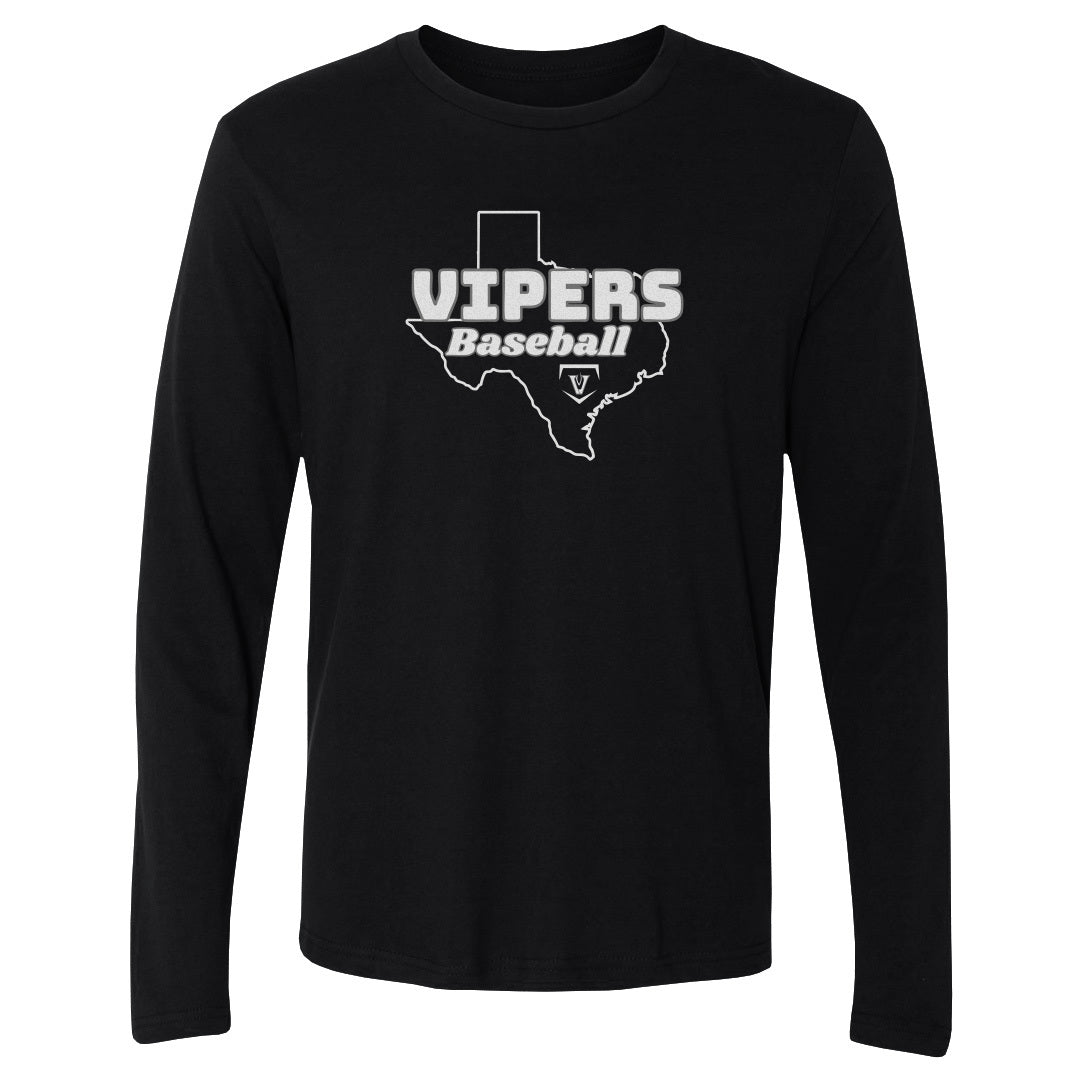 Vandegrift Crown Trio Baseball Texas Map WHT