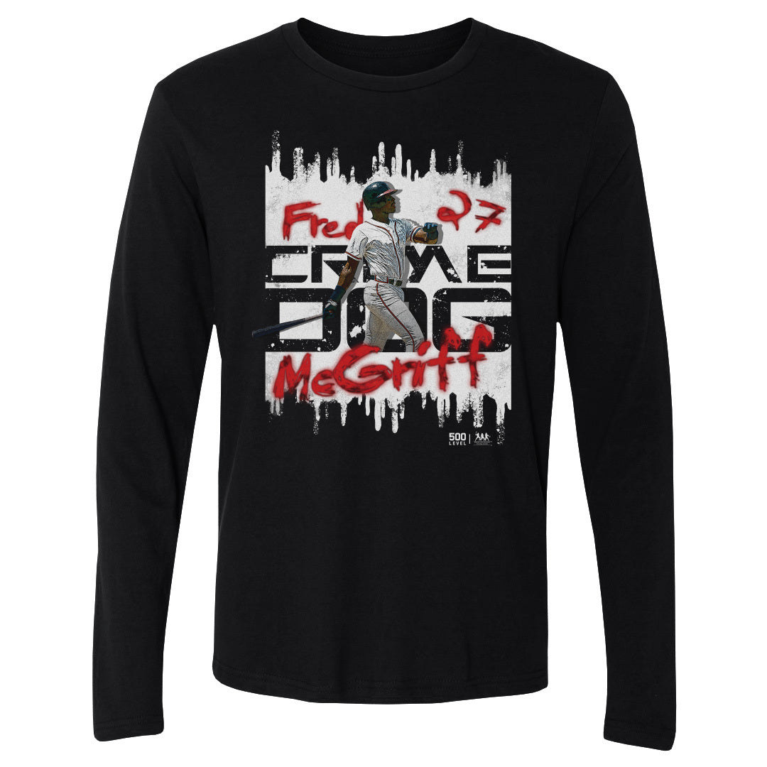 Fred McGriff Atlanta Name Number WHT