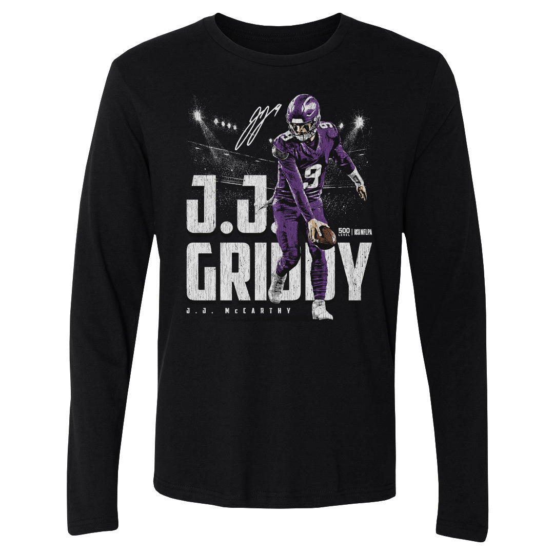 J.J. McCarthy Minnesota Griddy WHT