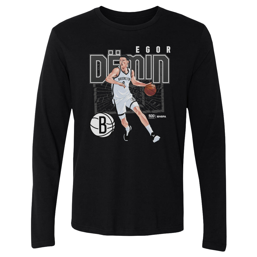Egor Demin Brooklyn Nets Shattered WHT