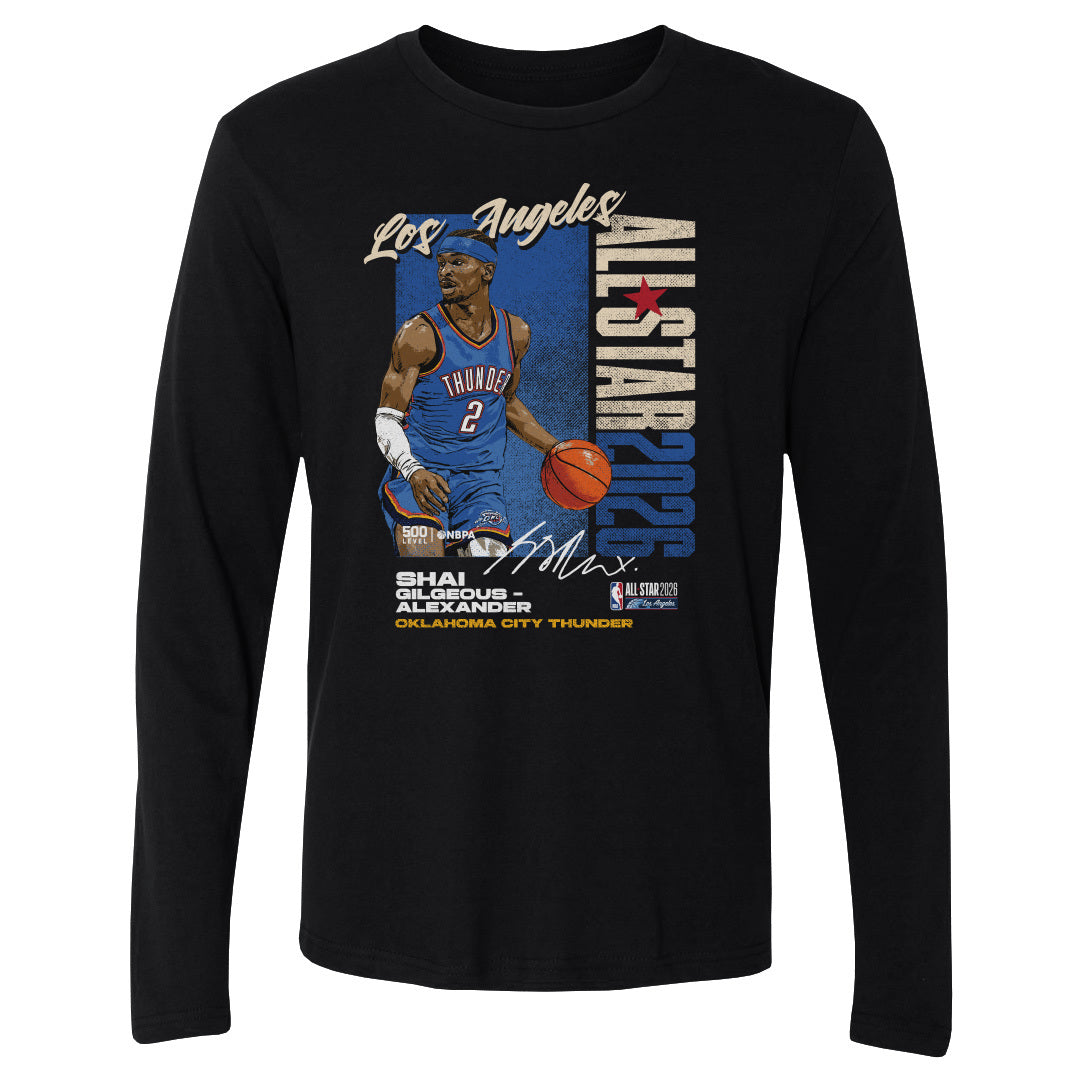 Shai Gilgeous-Alexander Oklahoma City Thunder 2026 NBA All-Star Vertical WHT