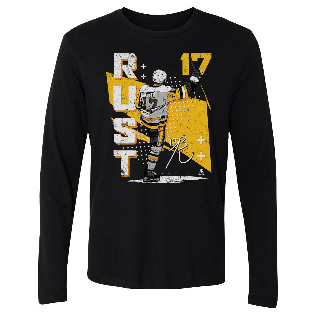 Bryan Rust Pittsburgh Vintage Retro WHT