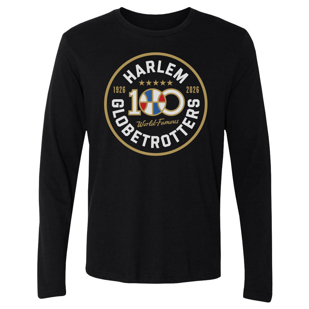Harlem Globetrotters 100 Years Circle WHT