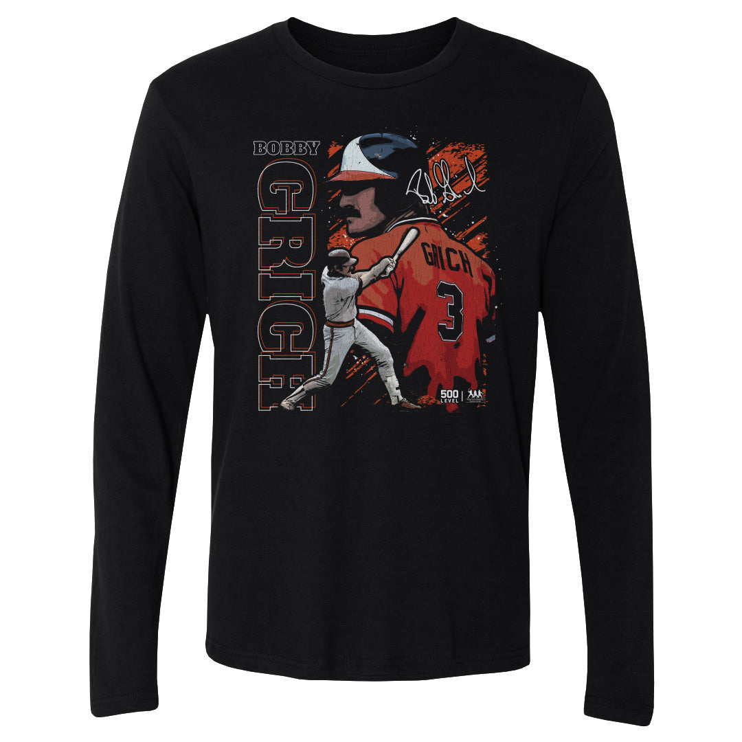 Bobby Grich Baltimore Gritty WHT
