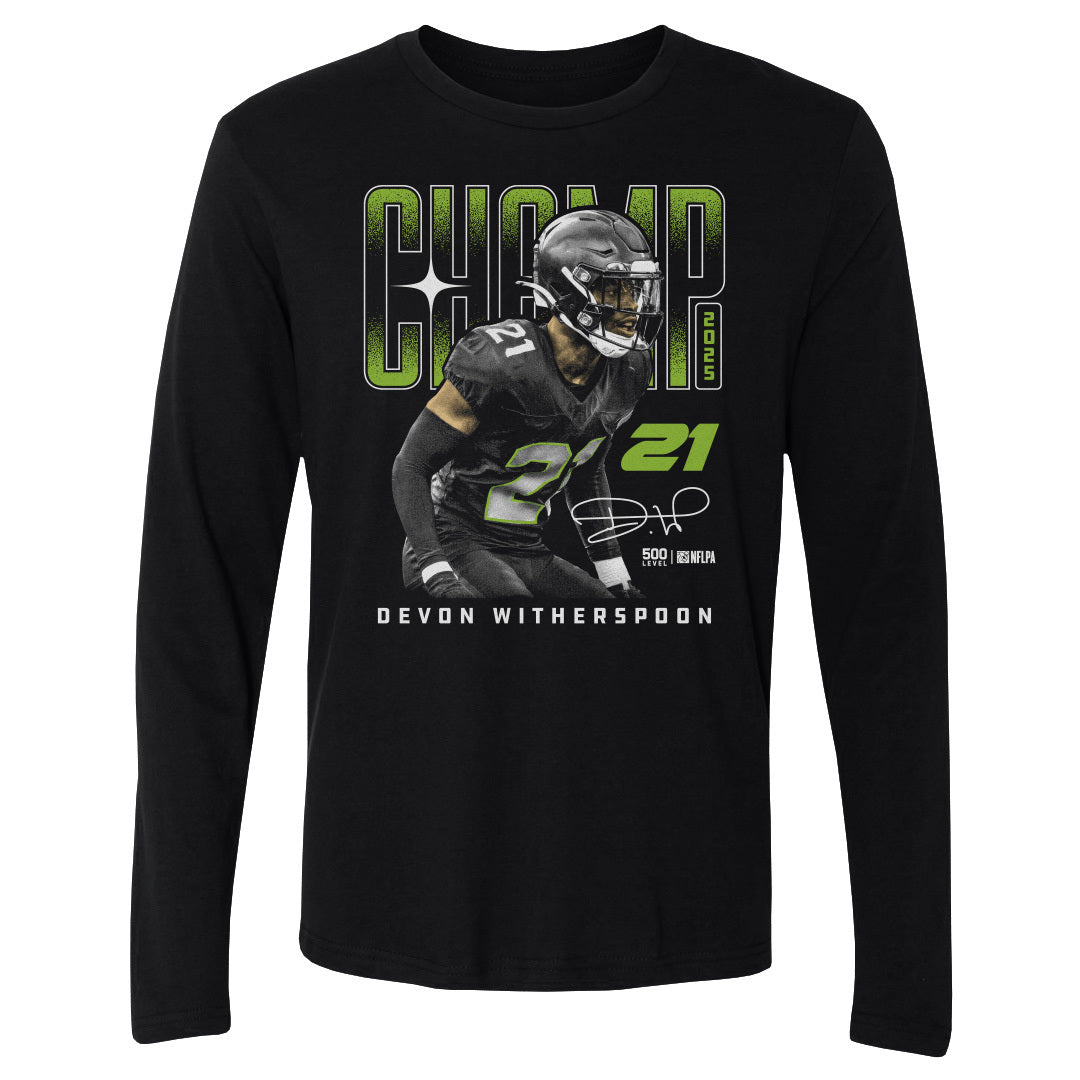 Devon Witherspoon Seattle 2025 Champ WHT