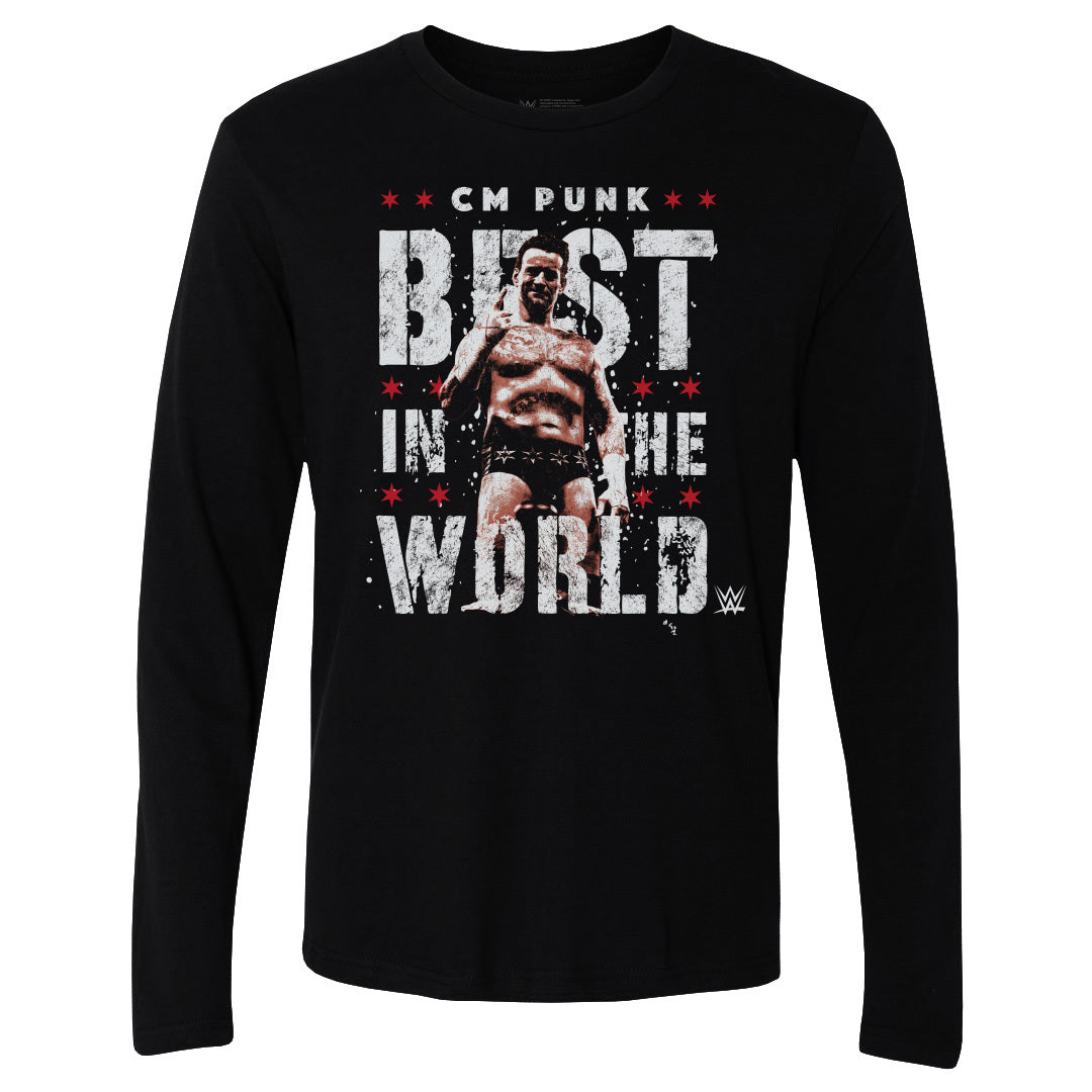 CM Punk Best In The World Vector WHT