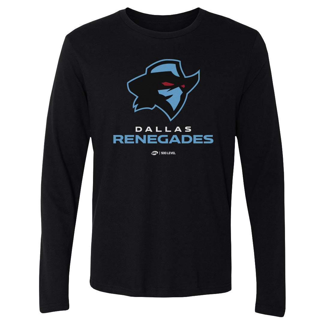 Dallas Renegades Primary Logo WHT