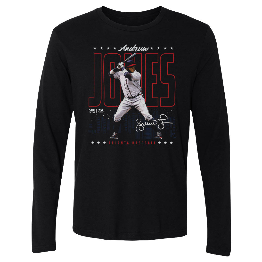 Andruw Jones Atlanta Gritty WHT