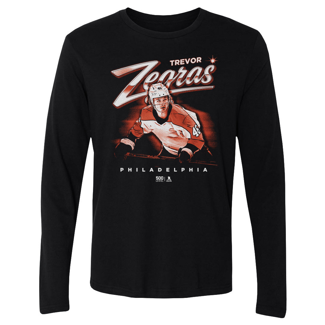 Trevor Zegras Philadelphia Bitmap WHT
