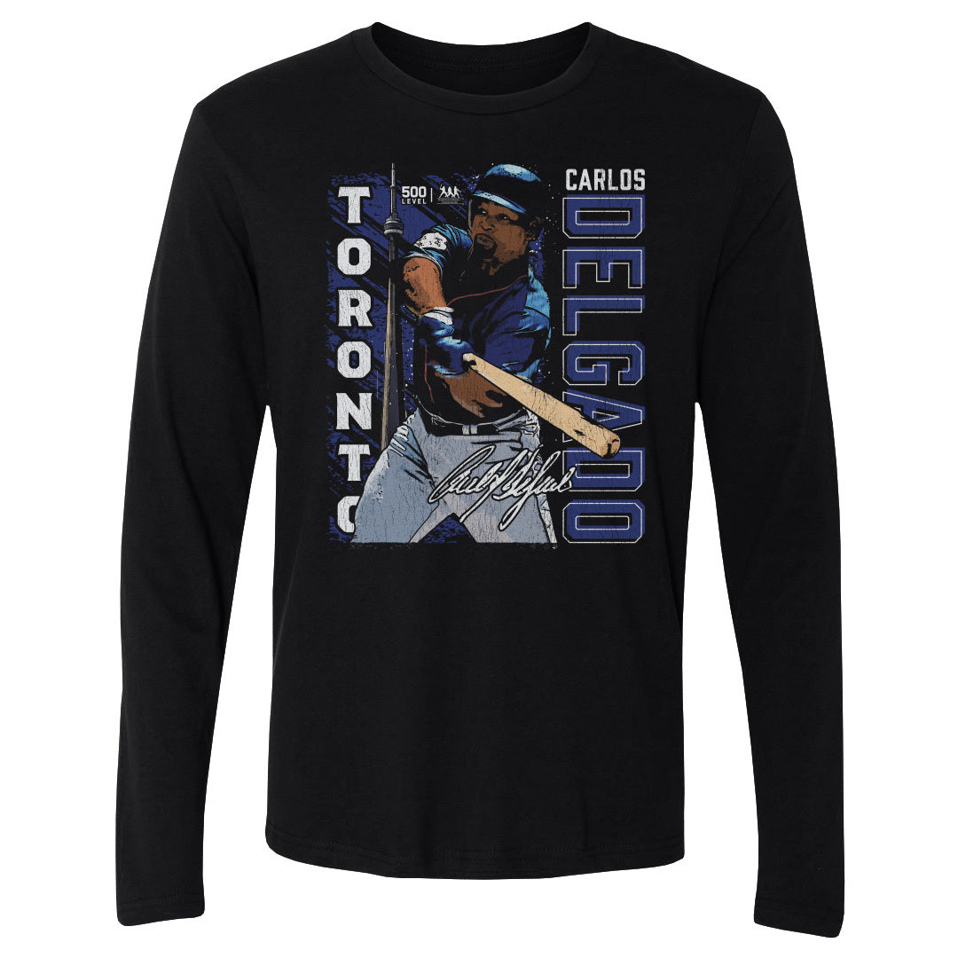 Carlos Delgado Toronto Gritty WHT