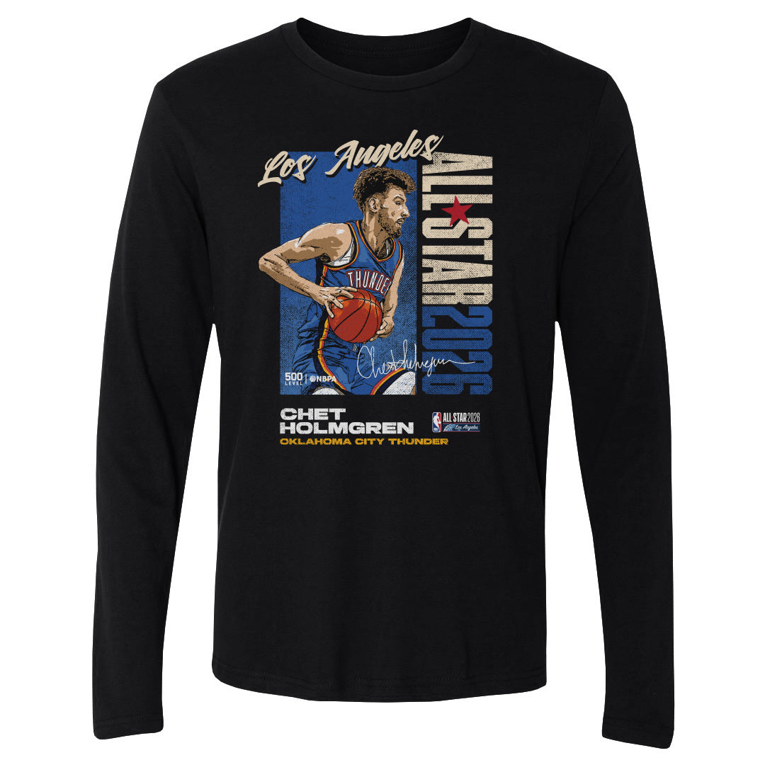 Chet Holmgren Oklahoma City Thunder 2026 NBA All-Star Vertical WHT
