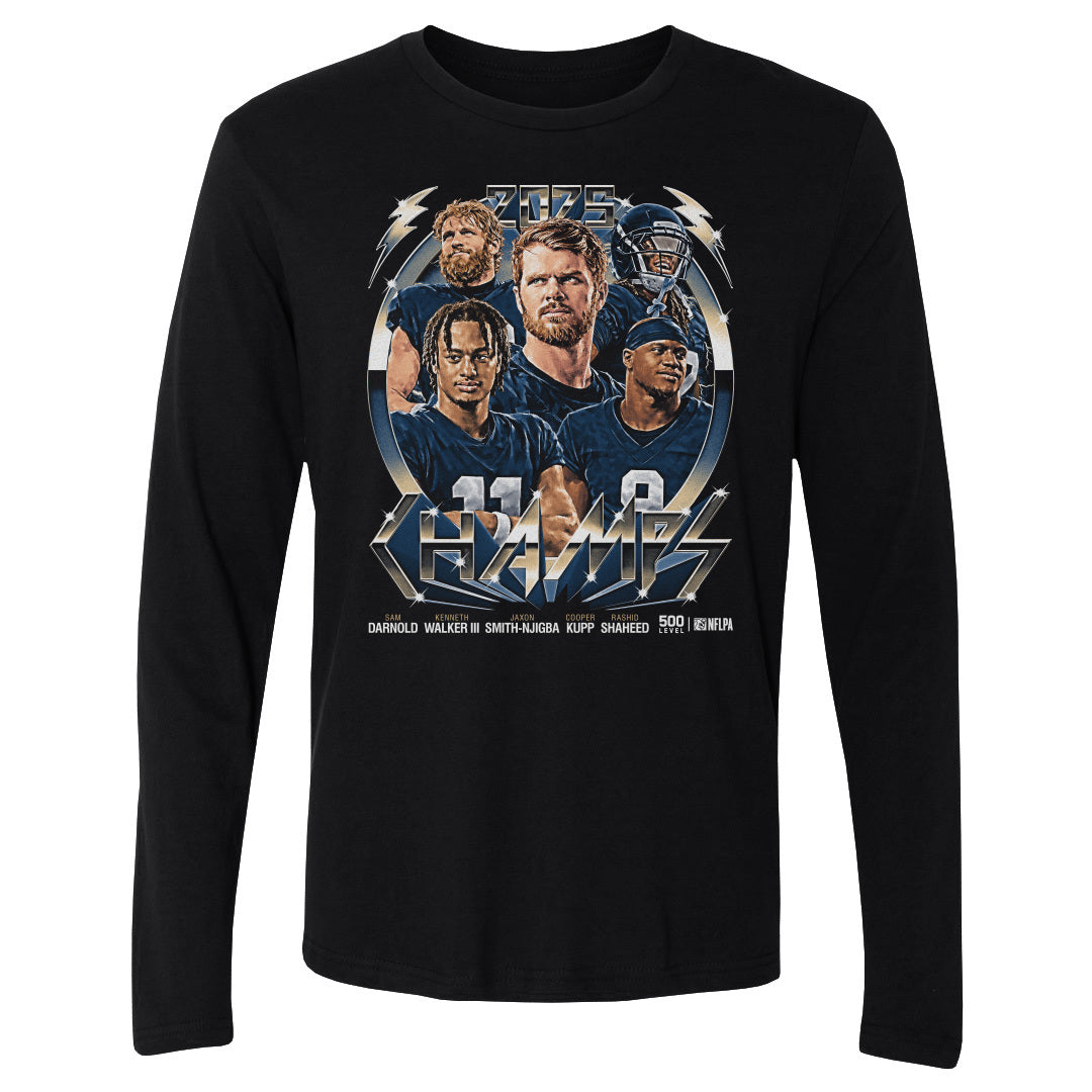 Seattle Football 2025 Champs Vintage WHT