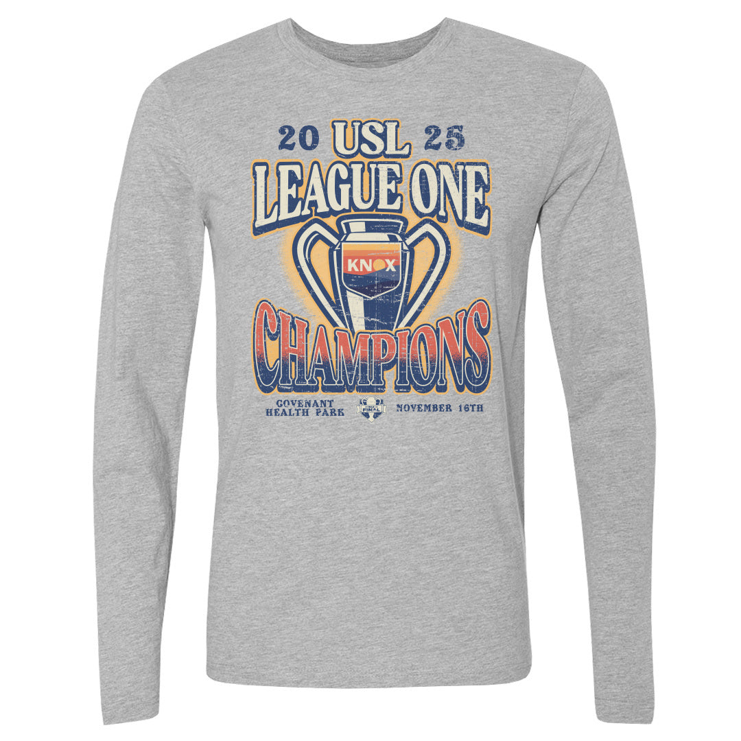 One Knoxville SC 2025 USL League One Final Champions Trophy WHT