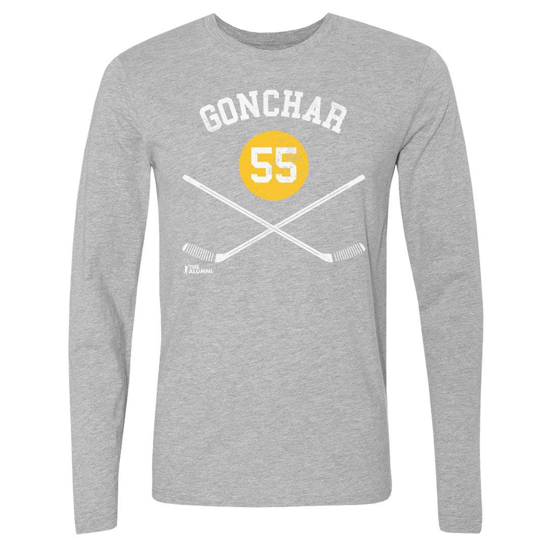 Sergei Gonchar Pittsburgh 55 Sticks WHT