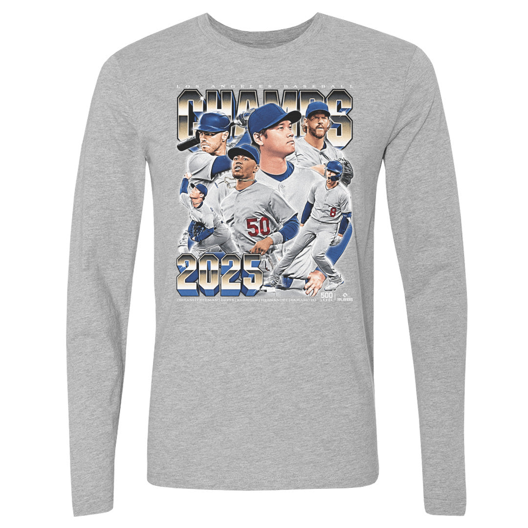 Los Angeles D Baseball 2025 Champs Vintage WHT