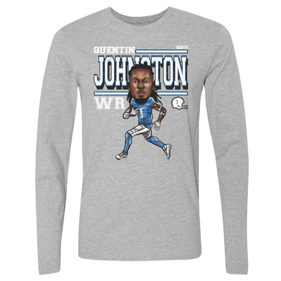 Quentin Johnston Los Angeles C Cartoon WHT